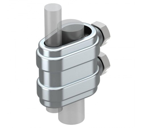 Соединительный зажим для прутка продольный (223 O DIN ZN)  5335140  OBO Bettermann