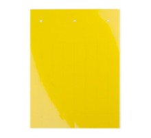 Табличка полужесткая. Клейкое основание. ПВХ-0,5. Желтая  TAS4915AY  DKC