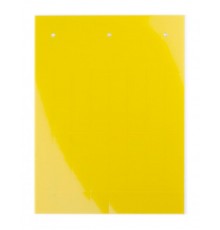 Табличка полужесткая. Клейкое основание. ПВХ-0,5. Желтая  TAS4915AY  DKC