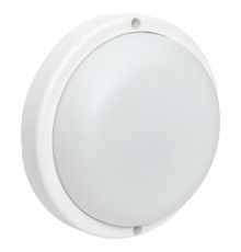 Светильник светодиодный ЖКХ круг ДПО-1100 с оптико-акустическим датчиком движения 12Вт 4000K IP65  BKL-1100DA-R-12-4000 EKF