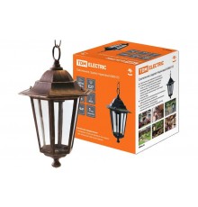 Светильник садово-парковый ЛСУ 6060-15 60Вт ЛН/КЛЛ/LED E27 IP54 шестигранник  SQ0330-0015  TDM