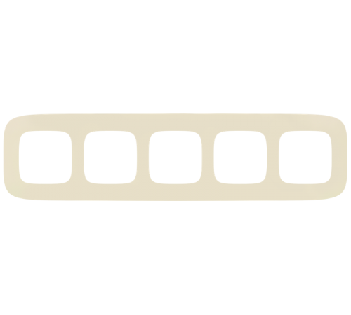 Valena ALLURE Слоновая кость Рамка 5-ая  754315  Legrand