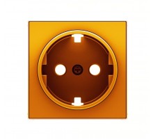 Накладка для розетки SCHUKO, серия SKY, цвет оранжевый2CLA858890A1001 ABB