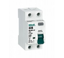 Выключатель дифференциальный (УЗО) УЗО-03 2п 32А 100мА тип AC 6кА  14217DEK  DEKraft