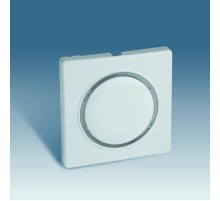 Simon 82 Накладка на на светорегулятор с голубой подсветкой основной, нажимной (проходной), S82, S82N, шампан  82034-34  Simon