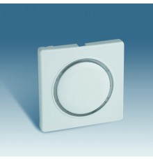 Simon 82 Накладка на на светорегулятор с голубой подсветкой основной, нажимной (проходной), S82, S82N, шампан  82034-34  Simon