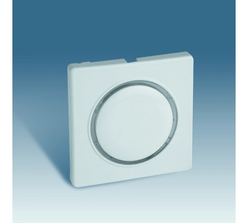 Simon 82 Накладка на на светорегулятор с голубой подсветкой основной, нажимной (проходной), S82, S82N, шампан  82034-34  Simon