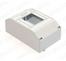 Щиток наружный для автоматических выключателей 2-4 модуля. IP30. цвет- БЕЛЫЙ (35шт)  GE44102-01  Greenel