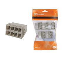 Строительно-монтажная клемма КБМ-2273-248 (2,5мм2) с пастой (5 шт/упак)  SQ0517-0127  TDM