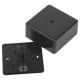 Распаячная коробка  BS-B-100-100-50 100х100х50мм без клеммы черная IP40 BS-B-100-100-50  Б0061805  ЭРА