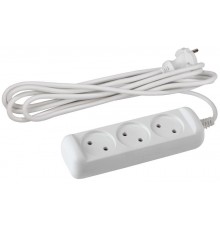 Удлинитель 3 гнезда 7м б/з 10А U-3-7m ПВС  Б0028357  ЭРА