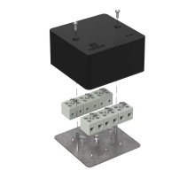 Коробка огнестойкая для кабель-канала 40-0460-FR6.0-12 Е15-Е120 RAL9005 85х85х45 (44 шт/кор) черная  40-0460-9005-FR6.0-12  Промрукав