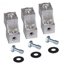 Комплект зажимов двухгнездных 2х95 кв мм ВА04-36/ВА51-35-УХЛ3  110413  КЭАЗ