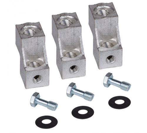 Комплект зажимов двухгнездных 2х95 кв мм ВА04-36/ВА51-35-УХЛ3  110413  КЭАЗ