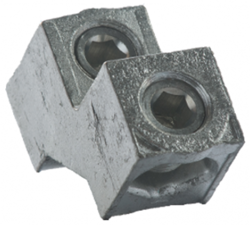 Комплект зажимов двухгнездных 2х95 кв мм ВА04-36/ВА51-35-УХЛ3  110413  КЭАЗ