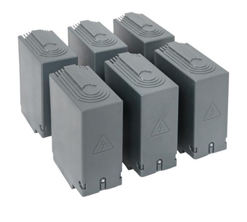 Комплект клеммных крышек (длинные) 6 шт. для рубильников TwinBlock 160-250А EKF  tb-cvrlong-6-160-250  EKF