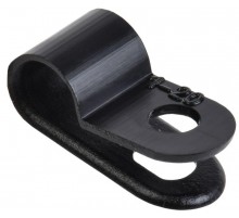 Скоба крепежная 5мм нейлоновая черная (50шт)  USK11-05-050-K02  IEK