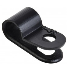 Скоба крепежная 5мм нейлоновая черная (50шт)  USK11-05-050-K02  IEK