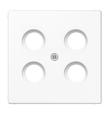 Крышка для SAT-TV-розетки; белая  LS990-4SAT1WW  Jung