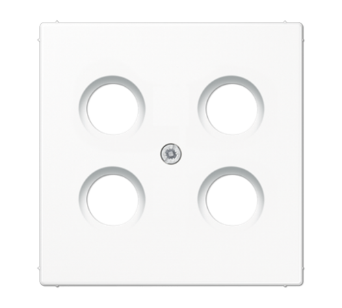 Крышка для SAT-TV-розетки; белая  LS990-4SAT1WW  Jung