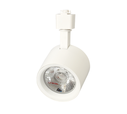 Светильник светодиодный трековый однофазный PTR 0510 10w 3000K 24° WH (белый) IP40  .5035416  JAZZWAY