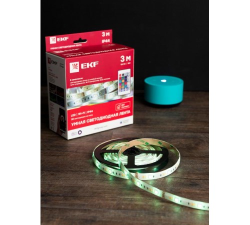 Умная светодиодная лента EKF Connect RGBW 3m  slswf-3-rgbw  EKF