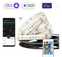 Умная светодиодная лента EKF Connect RGBW 3m  slswf-3-rgbw  EKF