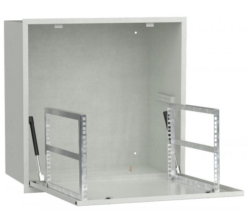 ITK LINEA R Шкаф встр. потол. 6U 600х600мм дв. мет. серый  LR35-6U66-MF  ITK