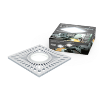 Светильник точечный встраиваемый Backlight BL128 Квадрат. Белый, Gu5.3, 3W, LED 4000K  BL128  Gauss