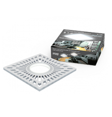 Светильник точечный встраиваемый Backlight BL128 Квадрат. Белый, Gu5.3, 3W, LED 4000K  BL128  Gauss