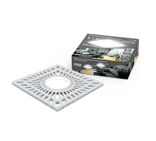 Светильник точечный встраиваемый Backlight BL128 Квадрат. Белый, Gu5.3, 3W, LED 4000K  BL128  Gauss