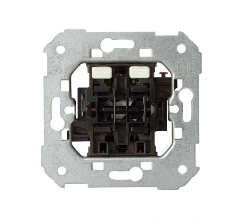 Simon 75 Механизм Выключатель кнопочный 2-кл для управления жалюзи (механическая блокировка), S27, S82, S82N,  75331-39  Simon