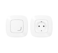 Пакет для управления быт. электроприборами Valena Allure (розетка Умн. с/з 16А 230В+Умн. беспроводн. 1-кл. выкл.) бел. Netatmo  752554  Legrand