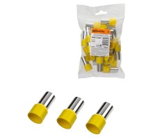 Наконечник-гильза Е70-20 70мм2 с изолированным фланцем (25шт)  SQ0512-0029  TDM