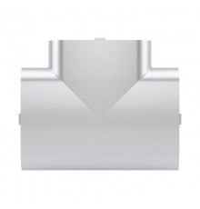 Тройник 90х50 мм цвет серый металлик  09506G  DKC