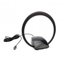 Антенна комнатная "Активная" для цифрового телевидения DVB-T2, Ring-50  34-0721  REXANT
