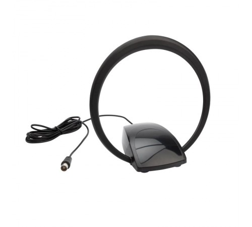 Антенна комнатная "Активная" для цифрового телевидения DVB-T2, Ring-50  34-0721  REXANT