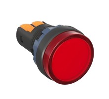 Сигнальный индикатор со встроенным  диодом 220В, красный  M22L-F220RPP  DKC