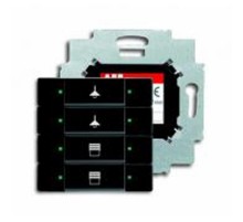 6127/01-884-500 Сенсор 4-кл. с коплером в комплекте, белый бархат  6117-0-0230  2CKA006117A0230  ABB