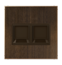 Плата (фиксация защёлкиванием) для одного модуля; металл; латунь Antik ME1969-25WEAT Jung