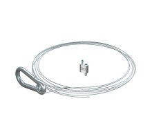 Подвес тросовый QWT SK 1 1M G с карабином и фиксатором, 1,0х1000 мм ( QWT SK 1 1M G )  1450820  OBO Bettermann