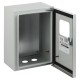  Щит с монтажной панелью металлический ЩМПг (окно)-00 IP54 (290х220х175) SIMPLE  Б0041659  ЭРА