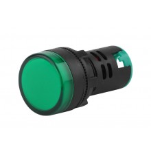 Лампа AD22DS(LED)матрица d22мм зеленый 24В AC/DC (10/1000/12000)  Б0045611  ЭРА