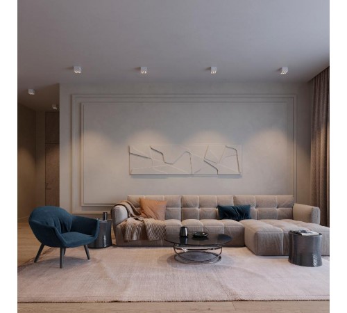 Светильник SP-ORIENT-SURFACE-TC-S95x95-20W Warm3000 (BK, 30 deg, 230V) (Arlight, IP20 Металл, 5 лет)  031866  Arlight