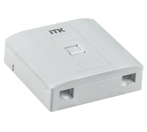 Розетка мультимедиа настенная 2 порта SC/LC и 1 порт KJ  CS2-MSCLC-32  ITK