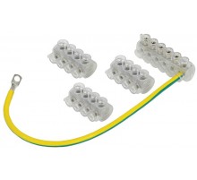 Набор колодок клеммных НК-3 (3xKE10.504+KE10.506, SV50)  UZK-NKK-50  IEK