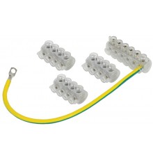 Набор колодок клеммных НК-3 (3xKE10.504+KE10.506, SV50)  UZK-NKK-50  IEK