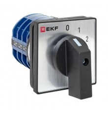 Переключатель кулачковый ПК-1-102 32А 2P "0-1-2-3" IP65  pk-1-102-32-65  EKF