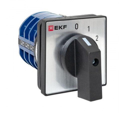 Переключатель кулачковый ПК-1-102 32А 2P "0-1-2-3" IP65  pk-1-102-32-65  EKF