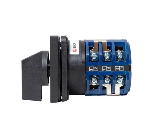 Переключатель кулачковый ПК-1-102 32А 2P "0-1-2-3" IP65  pk-1-102-32-65  EKF